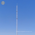 Galvanized 4g Lte Steel Antenna Monopole Tower